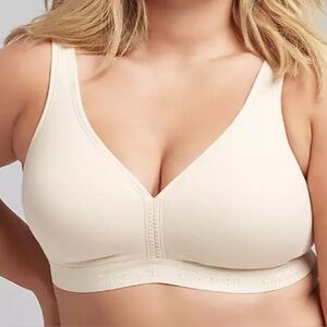 Cacique Cotton Lightly Lined No Wire Bra